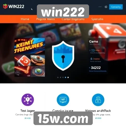 Análise da segurança do site de jogos Win222